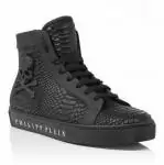 mode chaussures discount chaussures philipp plein homme high skull black